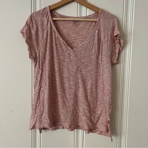 Madewell whisper cotton striped tee